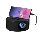 Kép 1/7 - HD mini projektor USB tápellátású (fekete)
