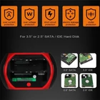 Kép 4/9 - HDD dokkoló, USB-s merevlemez állomás, IDE/SATA, 2,5”/3,5”
