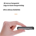 Kép 4/11 - Hordozható bluetooth zsebrádió LED kijelzővel, zseblámpával, MP3 lejátszó (fehér)