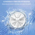 Kép 4/11 - Hordozható USB-s mini utazó mosógép kör alakú (Vibration) pink