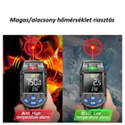Kép 4/8 - Infravörös digitális hőmérő -20°C +750°C, színes LCD kijelzővel (TH06)