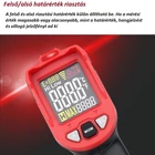 Kép 4/11 - Infravörös digitális hőmérő -50°C +880°C, LCD kijelzővel (TA 601C)