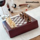 Kép 2/8 - InnovaGoods borkiegészítő- és sakk-készlet (37 darabos)