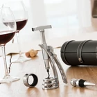 Kép 1/6 - InnovaGoods borkiegészítő készlet screwpull dugóhúzóval (4 darabos)
