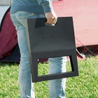 Kép 2/5 - Barbecue grill sütő faszenes hordozható és összecsukható profi német InnovaGoods