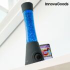 Kép 2/8 - InnovaGoods LED láva lámpa Bluetooth hangszóróval és mikrofonnal 30W