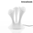 Kép 5/6 - Fluoreszkáló LED lámpa német innovatív 3 ágú 3 darabos, dekoratív kivehető gömbökkel többszínű InnovaGoods