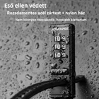 Kép 8/10 - JOHORSE rozsdamentes acél kerékpár roller számzár, sisakzár, kötegelő zár (fekete)