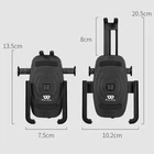 Kép 2/5 - Kerékpáros mobiltelefon tartó alumínium, 360 fokban elforgatható telefonállvány (WEST BIKING)