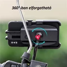 Kép 4/5 - Kerékpáros mobiltelefon tartó alumínium, 360 fokban elforgatható telefonállvány (WEST BIKING)