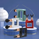 Kép 2/7 - Kétfejű, nagyfrekvenciás mélymasszázs fitnesz masszírozó készülék LCD kijelzővel (zöld)