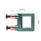 Kép 3/7 - Kétfejű, nagyfrekvenciás mélymasszázs fitnesz masszírozó készülék LCD kijelzővel (zöld)