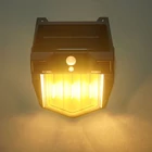 Kép 10/10 - Kültéri napelemes filament LED lámpa, vízálló, mozgásérzékelő funkcióval (3-9LED)