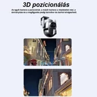 Kép 6/15 - Kültéri WiFi kamera, éjjellátó, mozgásérzékelős, kétlencsés, 4MP, IP67 vízálló (Q821)