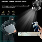 Kép 7/15 - Kültéri WiFi kamera, éjjellátó, mozgásérzékelős, kétlencsés, 4MP, IP67 vízálló (Q821)