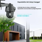 Kép 8/15 - Kültéri WiFi kamera, éjjellátó, mozgásérzékelős, kétlencsés, 4MP, IP67 vízálló (Q821)