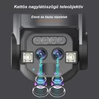 Kép 13/17 - Kültéri WiFi kamera, éjjellátó, mozgásérzékelős, kétlencsés, 6MP, IP67 vízálló, 10X zoom (Q820)