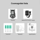 Kép 16/17 - Kültéri WiFi kamera, éjjellátó, mozgásérzékelős, kétlencsés, 6MP, IP67 vízálló, 10X zoom (Q820)