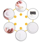 Kép 4/9 - Távirányítós szekrény lámpa, (6 db-os) elemes éjszakai fény készlet (2 távirányító + 3 fehér fény + 3 meleg fény)