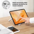 Kép 4/7 - Laptop és tablet tartó állvány, összehajtható és állítható