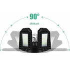 Kép 4/4 - LED lámpa 150W, 240 db 2832 LED-del, 6000K fehér fény, E27 foglalattal, állítható szög