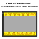 Kép 6/10 - LED rajztábla A3-as, mágneses szegéllyel, ultravékony