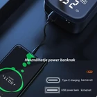 Kép 3/8 - Légkompresszor akkus, autós (7,4V-12V), hordozható elektromos gumiabroncs-felfújó (3x1500 mAh Li-ion)