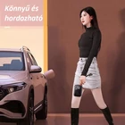 Kép 8/8 - Légkompresszor akkus, autós (7,4V-12V), hordozható elektromos gumiabroncs-felfújó (3x1500 mAh Li-ion)