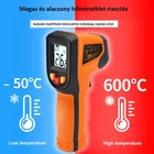 Kép 7/9 - Lézeres infra hőmérő pisztoly -50 - +600°C digitális LCD kijelzővel (T600)