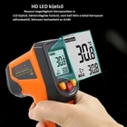Kép 8/9 - Lézeres infra hőmérő pisztoly -50 - +600°C digitális LCD kijelzővel (T600)