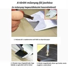 Kép 6/7 - Műanyag hegesztő páka, lökhárító javító, 53 db-os készlet