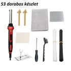 Kép 1/7 - Műanyag hegesztő páka, lökhárító javító, 53 db-os készlet