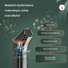 Kép 6/9 - Nagy pontosságú hordozható alkoholmérő, újratölthető alkoholszonda, LCD kijelzővel (fekete)