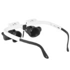 Kép 4/6 - Nagyító szemüveg cserélhető lencsékkel (8X, 15X, 23X) LED fénnyel