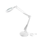 Kép 1/13 - Nagyítós asztali LED lámpa, 8W COB, 2400 lm, 5× nagyítás, (43161)