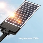 Kép 5/9 - Napelemes utcai lámpa, kétsoros solar kerti világítás (W789B-6 LED)
