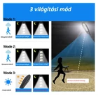 Kép 10/12 - Napelemes utcai lámpa, solar kerti világítás 1-es (W776B)