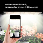 Kép 11/11 - Növénynevelő LED lámpa, 12V, hideg napfény (8x30 cm ALU 4 fej)