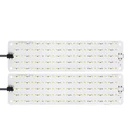 Kép 1/11 - Növénynevelő LED lámpa, 12V, hideg napfény (8x30 cm ALU 2 fej)