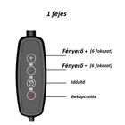 Kép 4/12 - Növénynevelő LED lámpa, 12V, hideg napfény (8x30 cm ALU 1 fej)