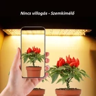 Kép 12/13 - Növénynevelő LED lámpa, 12V, meleg fény (8x30 cm ALU 3 fej)