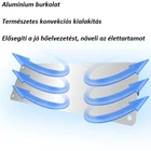 Kép 8/13 - Növénynevelő LED lámpa, 12V, meleg fény (8x30 cm ALU 3 fej)