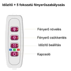 Kép 6/7 - Növény nevelő LED lámpa kerek 3-as (kék-piros)