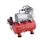 Kép 1/4 - Extol Premium olajmentes légkompresszor, 230V/150W, 4 bar, 23 l/perc, 3l tank, airbrush festéshez (8895301)