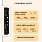 Kép 6/10 - Összehajtható elektromos melegítőtálca (240W) állítható hőmérséklettel, időzített zárással (230V)
