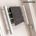 Kép 2/3 - InnovaGoods 65W fehér szürke elektromos fali törölközőszárító (5 rúd)