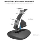Kép 3/6 - PS5 kontroller töltő állvány, Dual Charger (iplay)