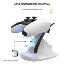 Kép 4/6 - PS5 kontroller töltő állvány, Dual Charger (iplay)