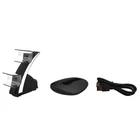 Kép 6/6 - PS5 kontroller töltő állvány, Dual Charger (iplay)