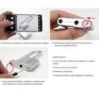 Kép 9/9 - Számzáras lakat, szekrényzár, állítható hosszúságú szárral (42-98mm), ezüst színű